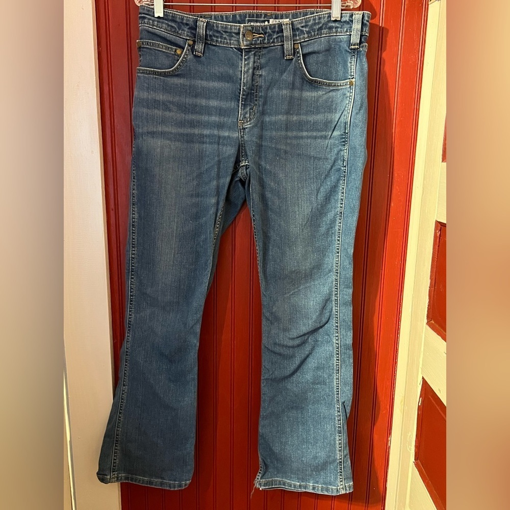 Carhartt Men's Slim Fit Blue Jeans 34x30